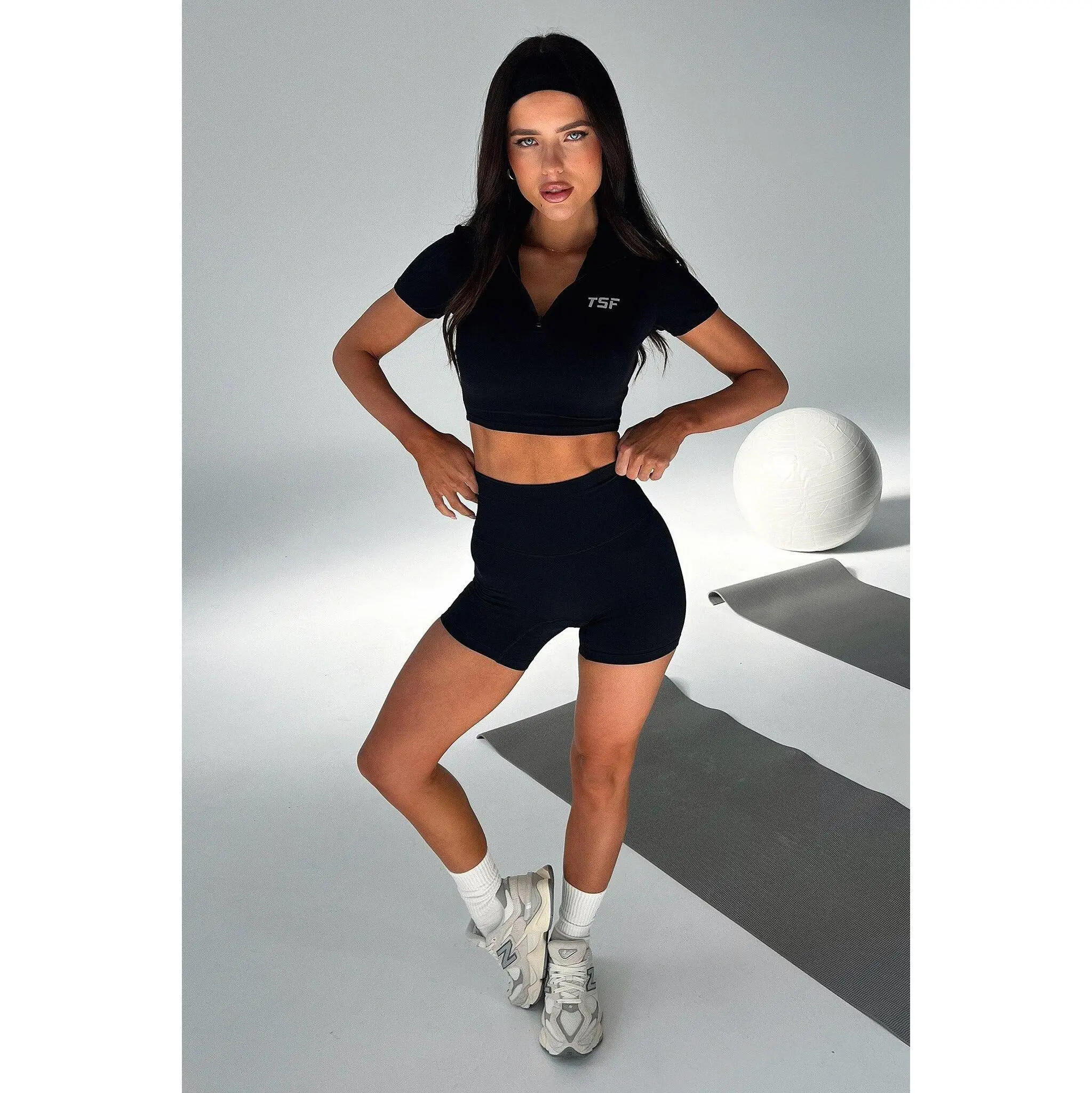 Davis Bike Shorts - Black