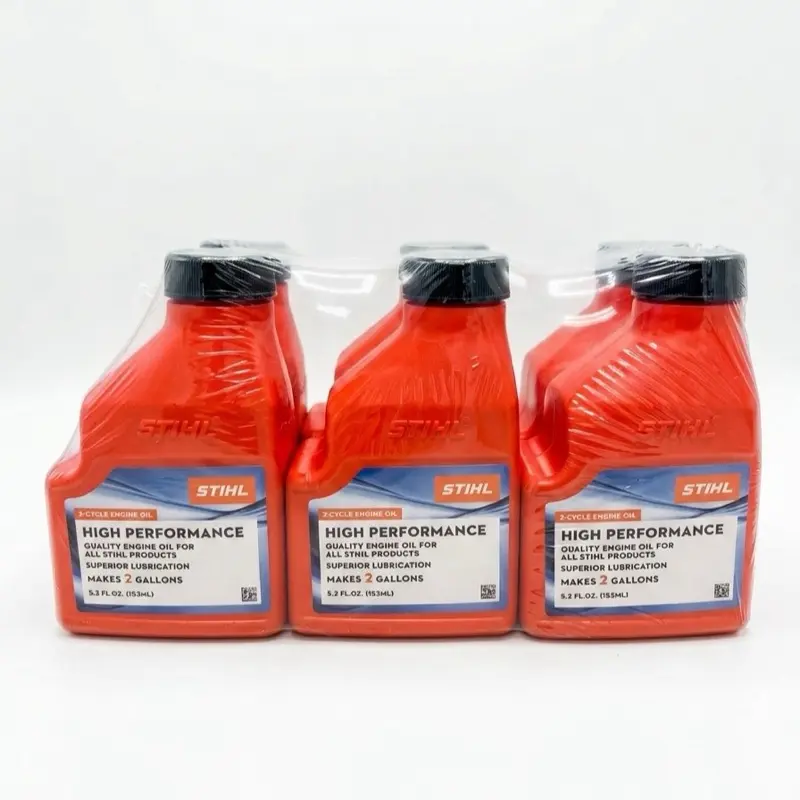 STIHL High Performance 2-Cycle Engine Oil 6-Pack of 5.2 Fl. Oz. Bottles