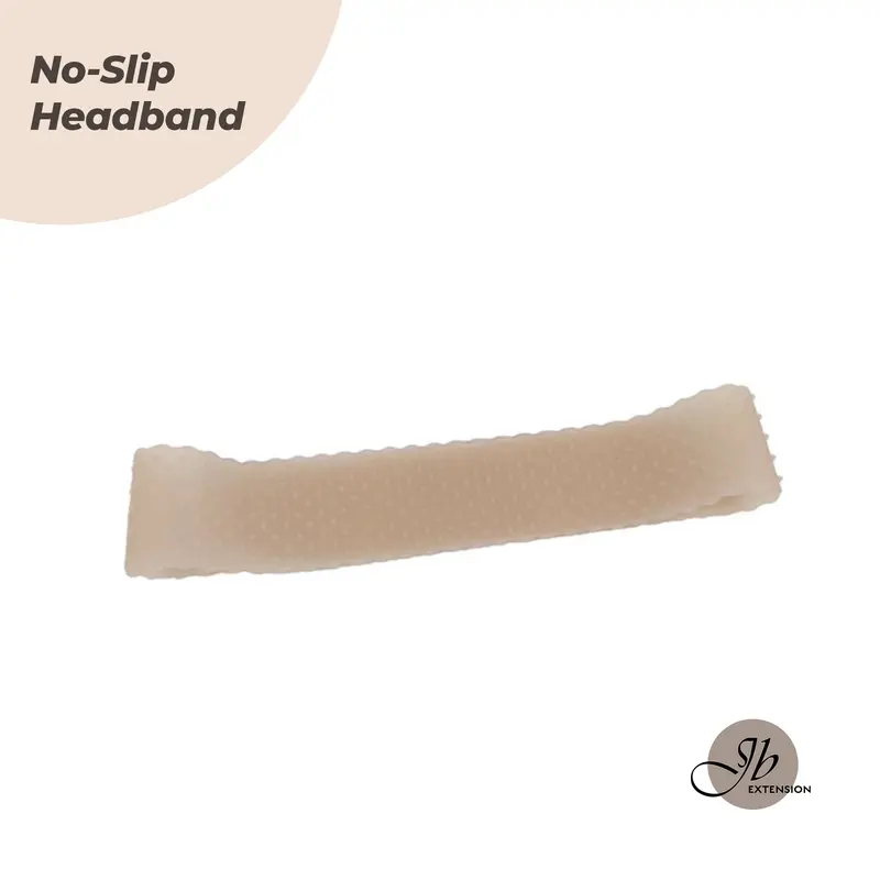 JBEXTENSION 1 Pcs No-Slip Headband Adjustable Silicone Wig Headband Fix Non Slip Wig Bands Seamless Grip Strong Holder for Men Women Sports Yoga 1 Pcs