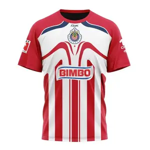 Chivas Guadalajara 2006/07 Retro Red Jersey – Liga MX Classic Soccer Shirt, Vintage Football Fan Match Day Gift for Fans