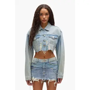 Cropped Denim Jacket