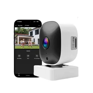 WiFi Window Camera for Home Security, 1080P HD Indoor/Outdoor Camera with Night Vision, Two-Way Talk, IP Weatherproof – Portable Surveillance System