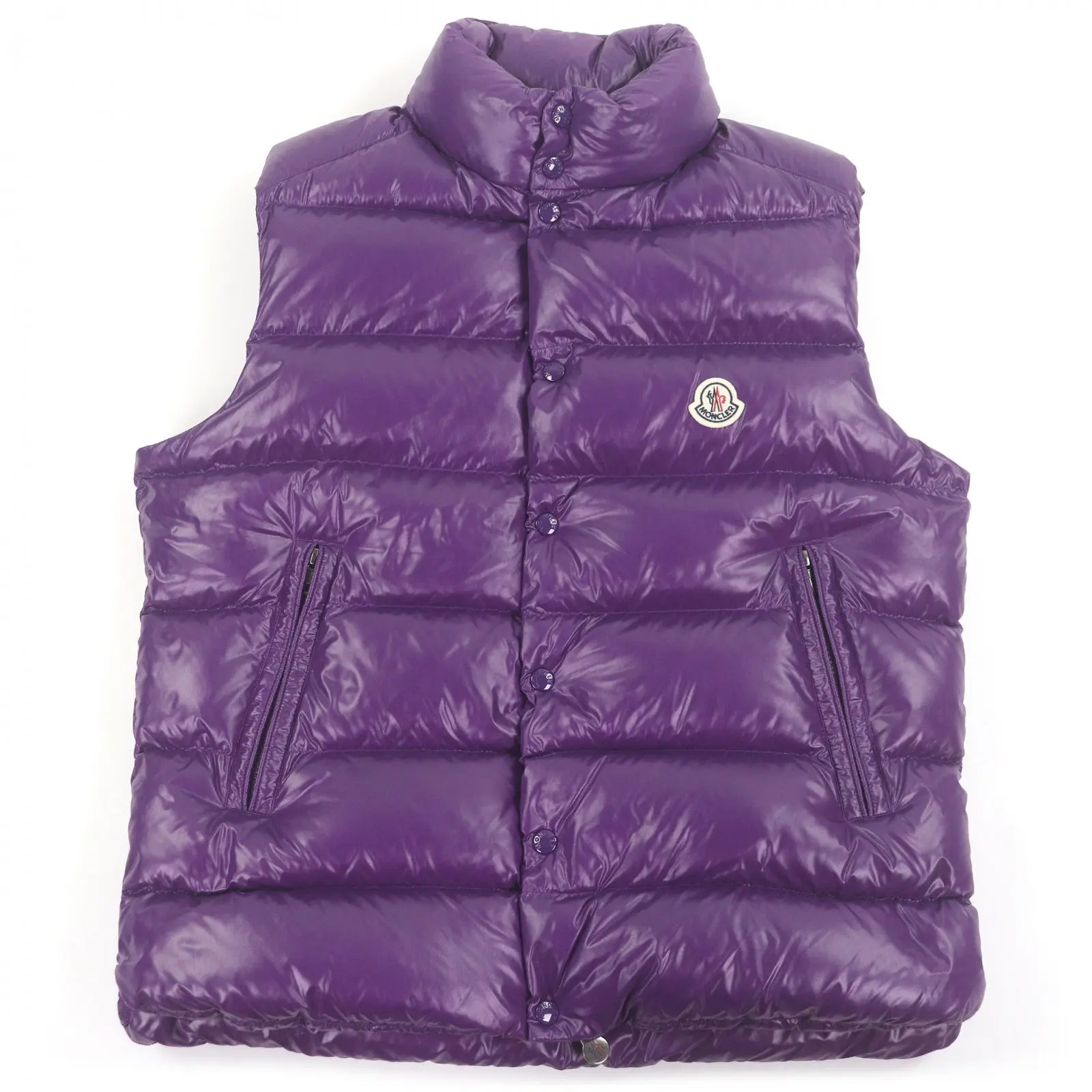 Pre-owned MONCLER Nylon Small Leather Goods TIBB GILET Down Vest