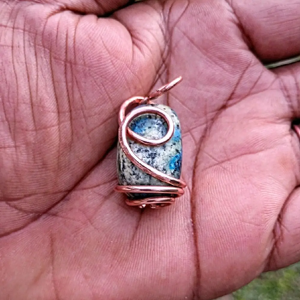 K2 copper pendant