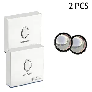 Car Camera Lens Cover | 360-Degree Panoramic Rearview Mirror Protector | Compatible with Backup Cameras | Universal Car Accessories