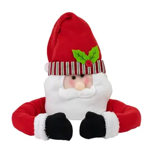 Northlight 27" Plush Santa Claus Christmas TreeTopper  Unlit