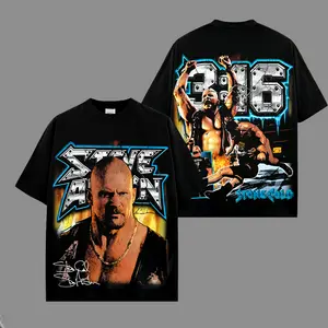 Vintage Stone Cold 'Steve Austin' The Texas Rattlesnake v5 WWE Legend Premium Wrestling T Shirt 100% Cotton T-Shirt The Charismatic Army, Team Xtreme Shirt, WWE Fans Shirt, WWE Event Outfit