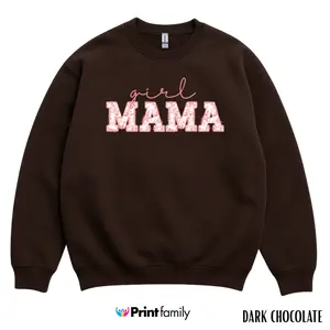 Floral Girl Mom Sweatshirt & Tshirt, Toile Mama of Girls T-Shirt, New Mom Outfit, Mother’s Day Gift, Baby Announcement Momma Clothing - EVA RAMOS