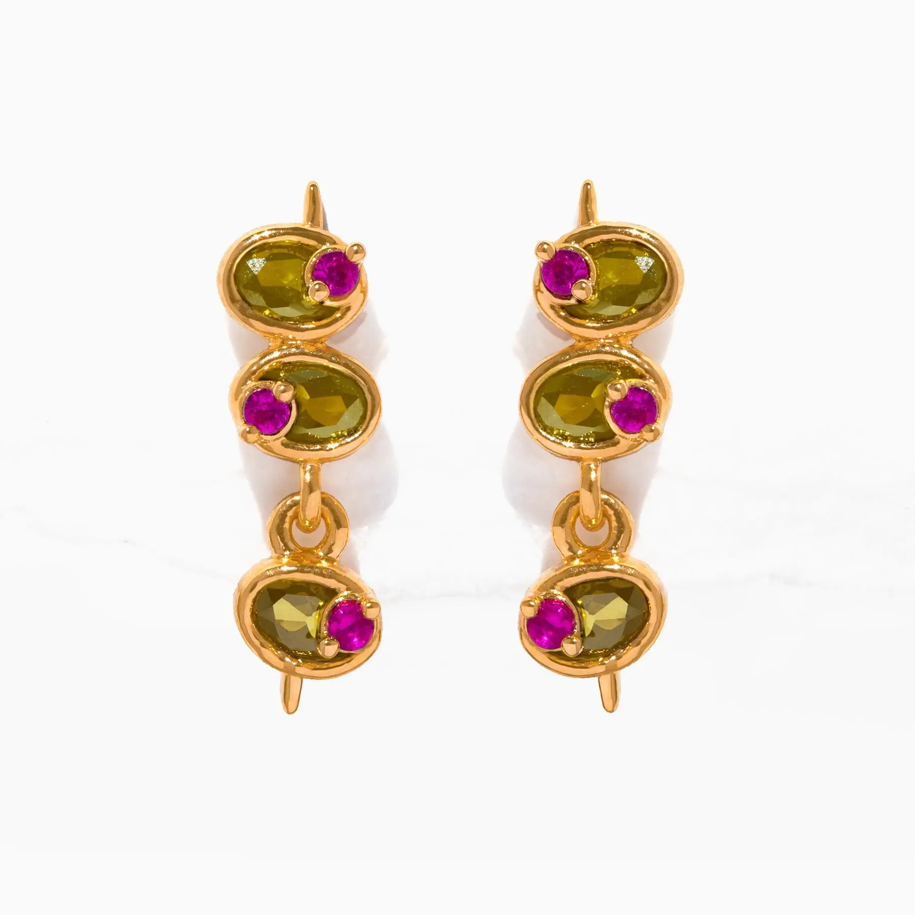 Mini Olive Studs Mini Olive Studs