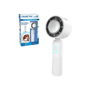 Arctic Air Cool Touch - Portable Handheld Fan, Mini USB Rechargeable, Compact & Lightweight, 4-Speed Adjustable, Battery-Powered, Quiet & Perfect for Travel & Outdoor