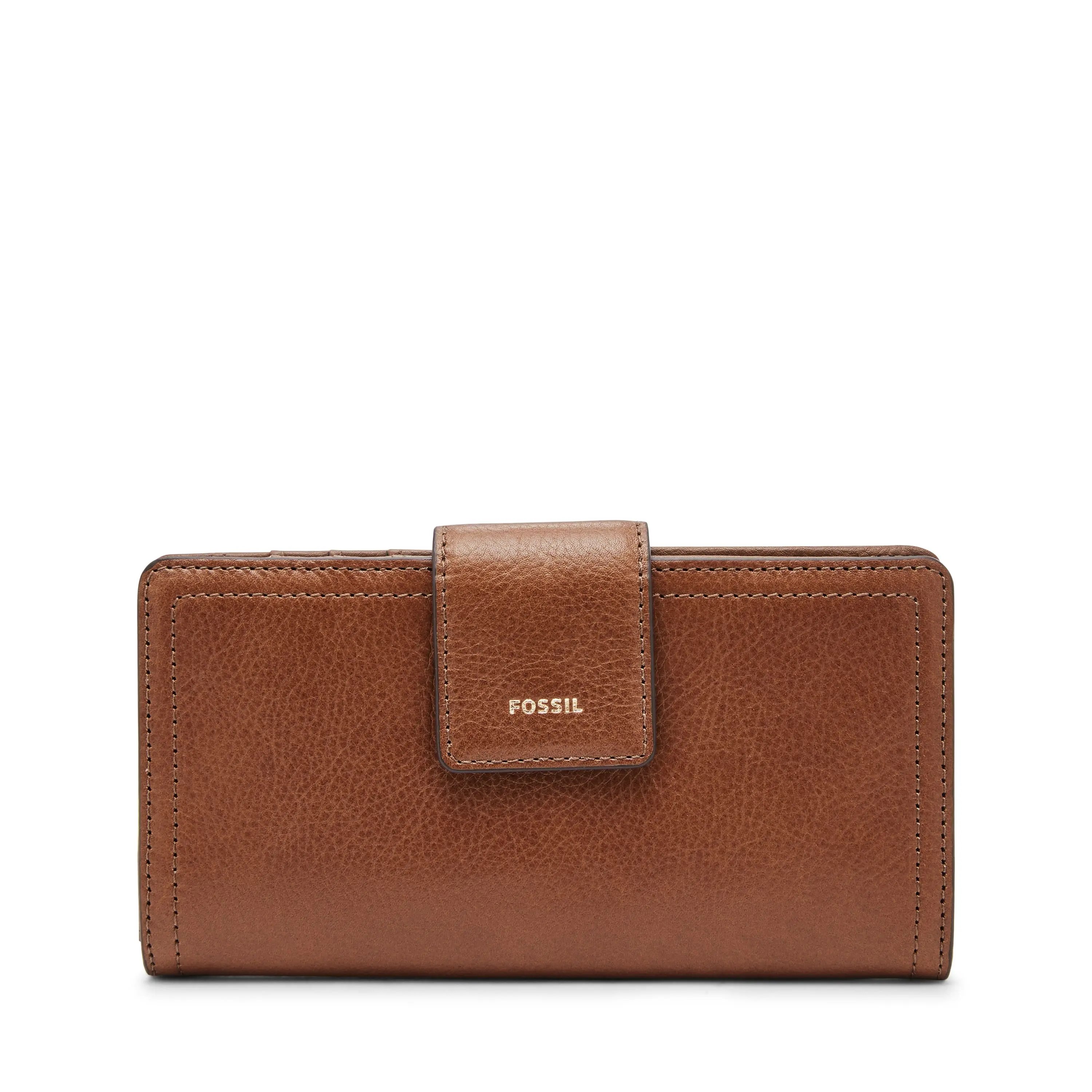 Fossil Women's Logan RFID Polyurethane Tab Clutch