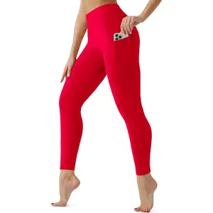 High Waisted Leggings for Women Tummy Control Buttery Soft Yoga Pants Womens Gym Workout Running Leggings