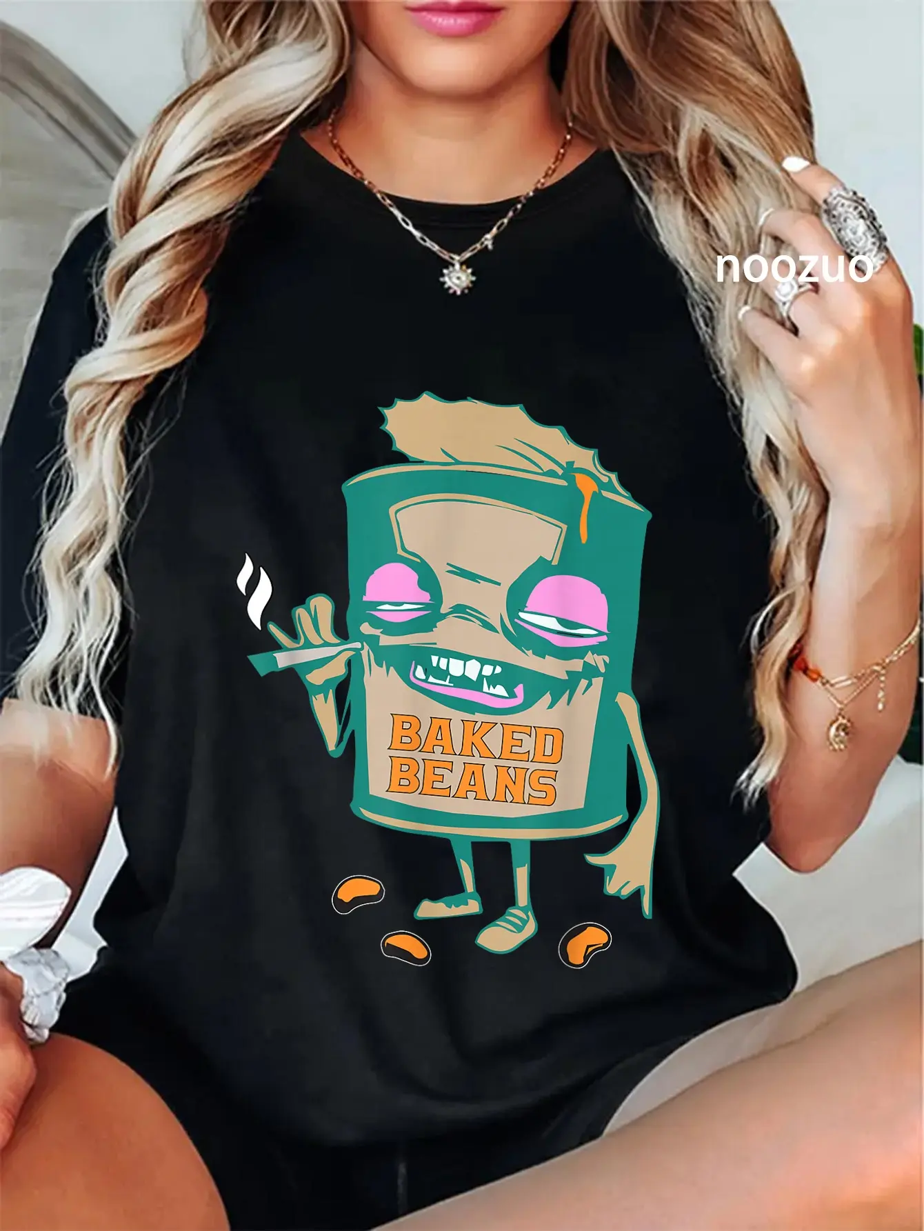 100% Cotton Baked Beans | Marijuana Cannabis 420 Weed/Pot T-Shirt T-Shirt