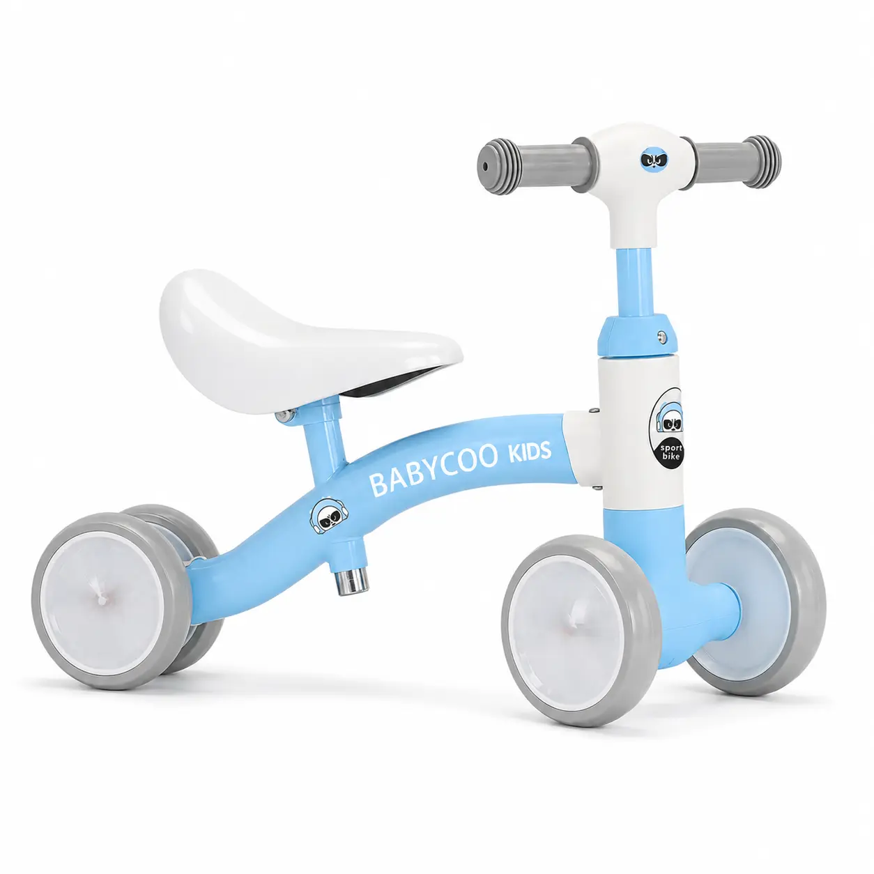 Unisex Baby Balance Bike for 1-3 Year Olds, Lightweight Shock-Absorbing Ride-On Toy, Stable Widened Base, Shockproof Tires, Ideal Birthday Gift for Toddler Independent Sliding Games