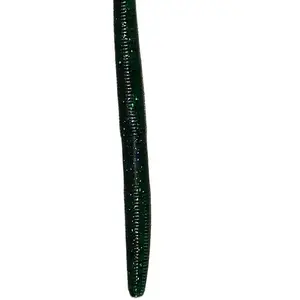 Senko Mardi Madre 6-Inch Fishing Lure in Grape Glitter and Evergreen Glitter