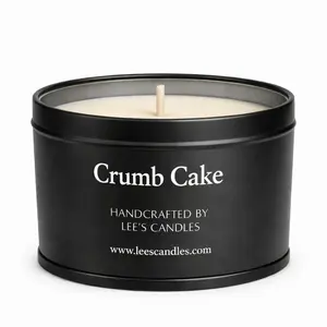 Crumb cake 3 piece scented candle set
