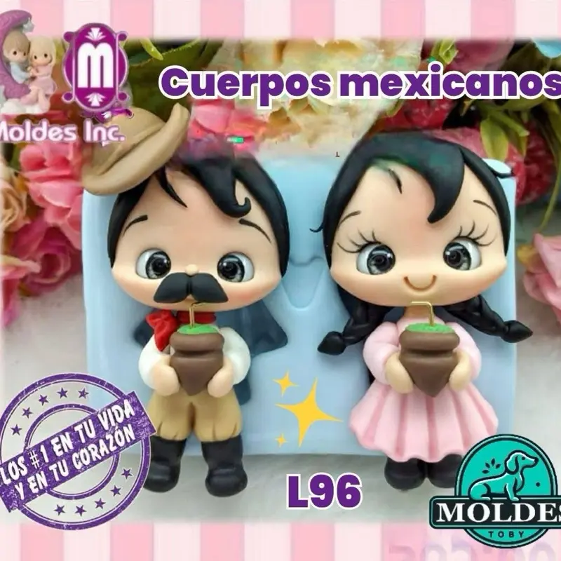 Molde de silicon, modelo L96