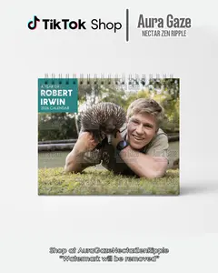 Robert Irwin 2026 Wall Calendar Planner, Unique Holiday Gift, Fan Gift, Gift For Her, Robert Irwin Celebrity Merchandise, Celebrity Crush Merch