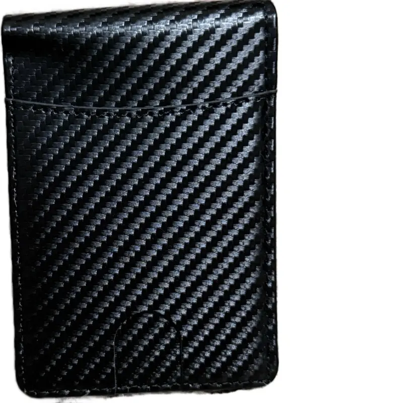 Men's Carbon Fiber RFID-Blocking Auto-Pop-Up Credit Card Holder - Ideal Gift for Father's Day, Birthdays (Luggage & Travel Bags Passport Holders & Covers Category)