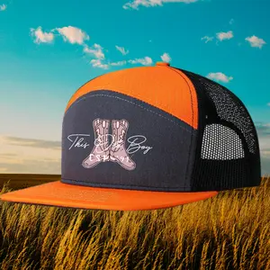 Tennessee Orange - Knock'n Boots 7-Panel Snap Back Hat