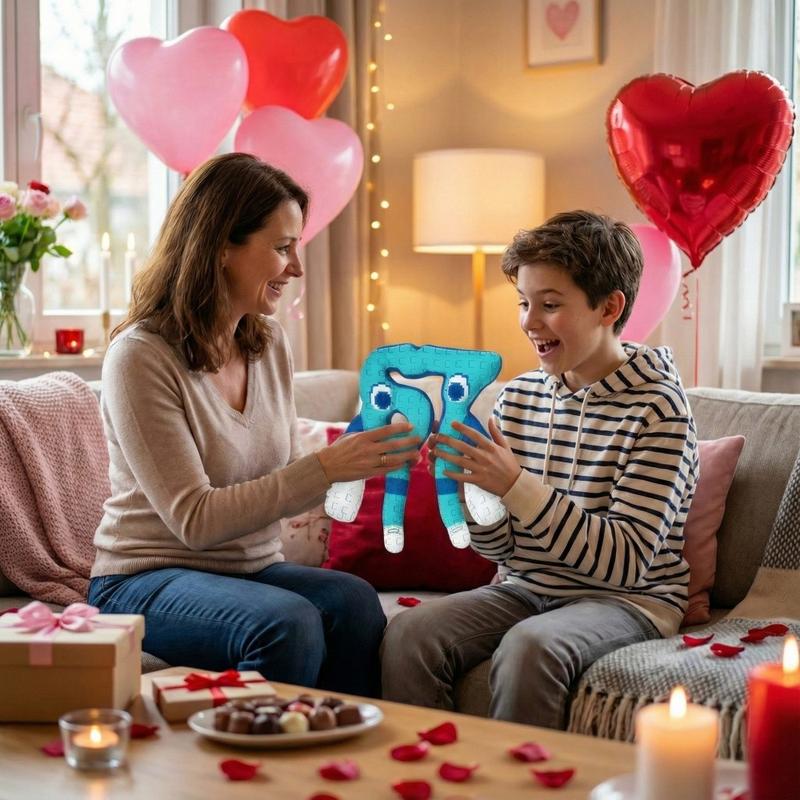 Trending Brainrot 67 Plush 9.8inches Six-Seven Meme Character, Soft Pixel Plush for Instagram, TikTok Collectors, Stuffed Animal