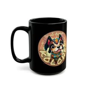 I Am Kolohe Ready To Get My Rascal On | Black Ceramic Mug (11oz, 15oz) | Kolohe ko Beverage Drinkware Coffee Hawaiian Drink Cup Washable