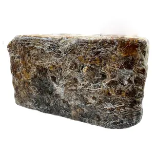 Authentic Raw African Black Soap Bar from Ghana – 100% Pure, Organic & Unrefined Cleanser for Face, Body & Hair
