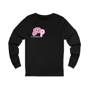 Empowering Long Sleeve Tee, Bold Statement Shirt, Everyday Confidence Top, Gift for Motivational Women, Casual Streetwear Cotton Fabric