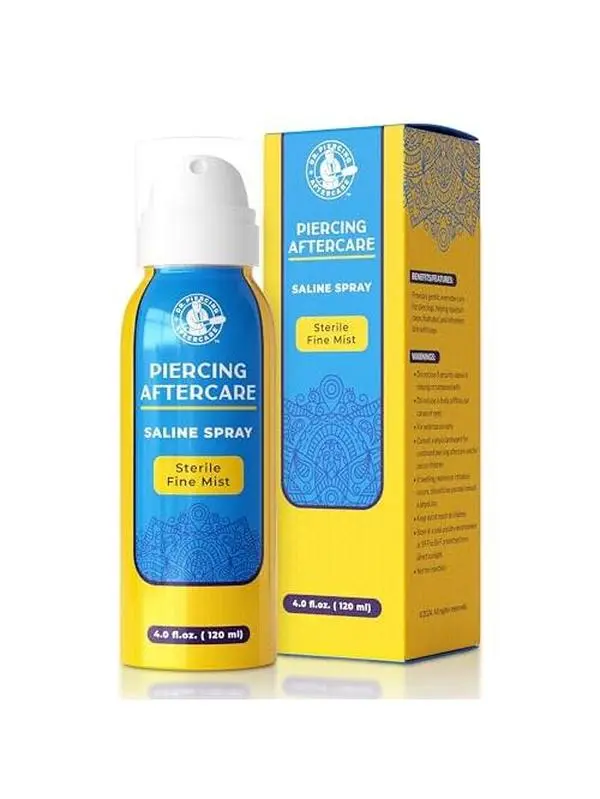 nose piercing aftercare spray contact solution for ear piercing