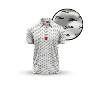 White Titties Golf Polo