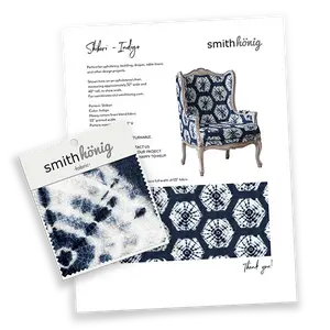 Fabric Swatch Kit - Shibori/Indigo
