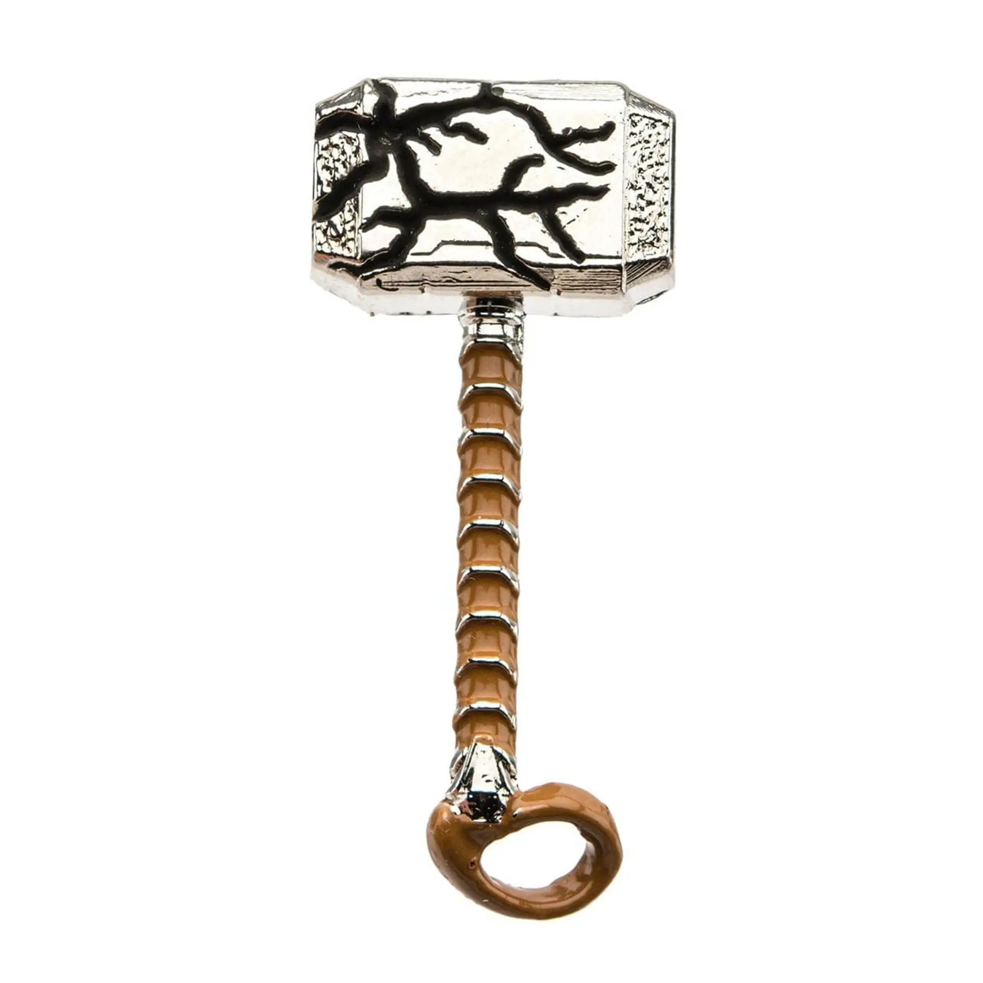 OFFICIAL Thor Ragnarok Cracked Mjolnir Hammer | Enamel Collector Pin | 1.5" Tall, Collectible Pins, Brooch Pins