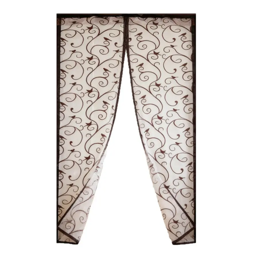 Magnetic Mosquito Door Curtain, Summer Mesh Door No Drilling, Magic Tape Window Cover, Home Privacy Screen, Silent Ventilation Door Curtain