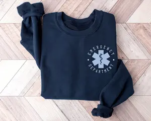 Emergency Department Sweatshirt, Emergency Nurse Shirt, ER Nurse Sweatshirt, ER Nurse Sweater, Nurse Appreciation Gift, Emergency Nurse Sweatshirt, Nurse Sweatshirt