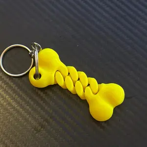 Bone keychain