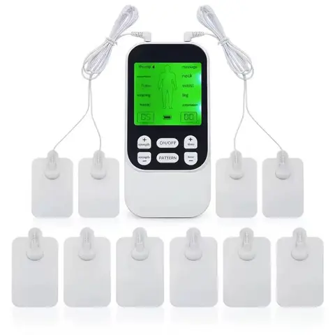 Dual-Channel Electric Pulse Muscle Massager, Rechargeable Portable Relaxation Stimulator, 10 Modes & 30-Level Intensity for Neck & Waist Relief, Premium Wellness Gift, Black Friday Pre-Sale Item
