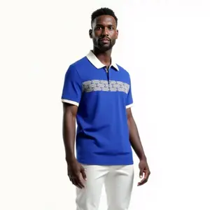 Phi Beta Sigma Blue and White Polo