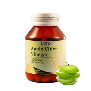 Dokper ACV – Apple Cider Vinegar 2000mg for Digestive & Wellness Support Healthcare Edible Supplement