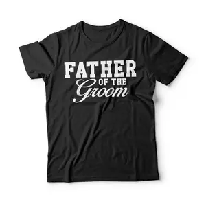 Father Of The Groom Wedding Party T-Shirt Breathable Graphic Tee Peak Design Sweatshirt Hoodie