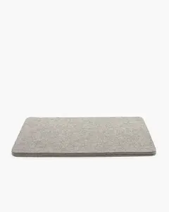 Vegan Feltory Placemats Rectangle 18"x12" & Oval 19"x13.75" Stain & Heat Resistant Tableware Coasters Set of 2