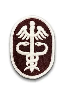 U.S. Army Health Service Command AGSU SEW-ON COLOR PATCH