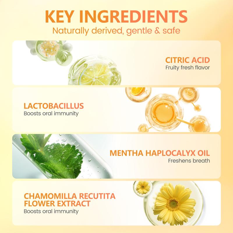 CEELIKE Probiotic Oral Spray | Four Flavors Available | 20ml for Long-Lasting Freshness & Oral Care | Sugar-Free & Portable Breath Freshener