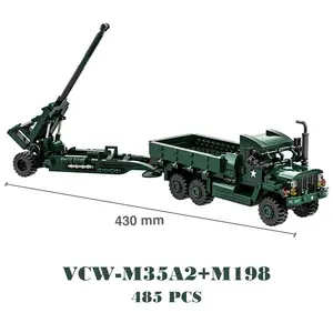 Military Armored Hummer Stryker Tank Car US Russia Army Modern War Soldier Weapons Model Building Blocks Brick Children Kid Toys