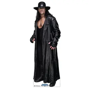 212 MAIN Large WWE Undertaker Cardboard Cutout (82x29 in) - Room Decor, Photo Prop, Party Accessory