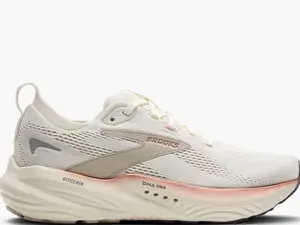 Brooks Women's Glycerin 22 Sneakers - Coconut/Chateau/Rose - DNA Tuned Cushioning 10mm Midsole Technology Lightweight 9.1oz Recycled Materials