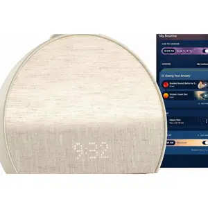 Hatch Restore 3 Sunrise Alarm Clock, Sound Machine, Smart Light (Cocoa) - White Noise, Screen-Free Sleep Routine