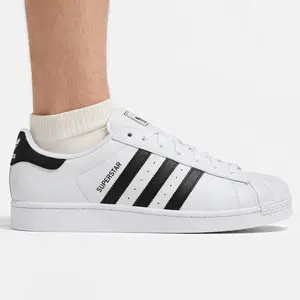 Adidas Originals Men's White Superstar II Sneakers, IH8659