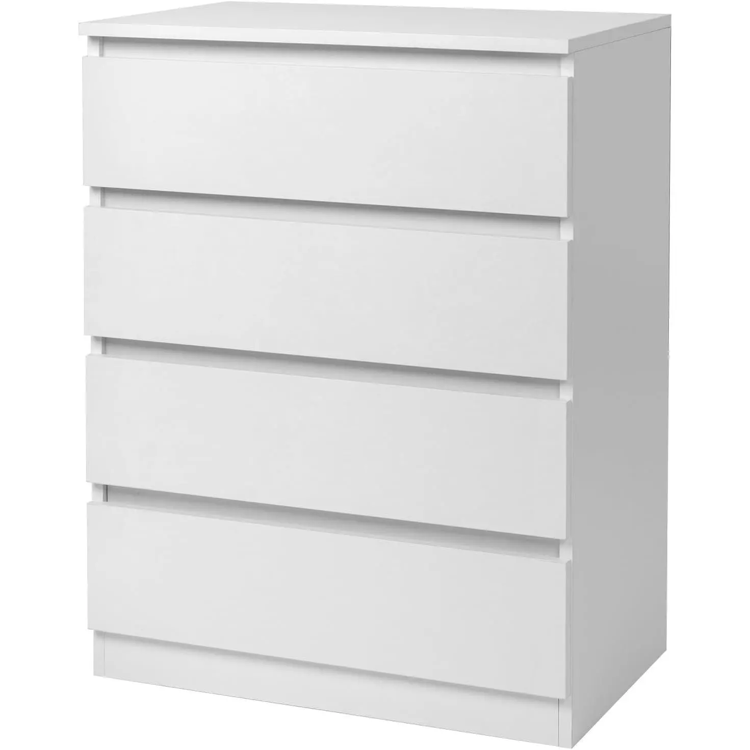 white 4 Drawer
