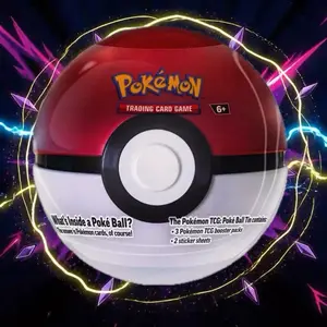 Pokemon Pokeball Tin 3 Pack (LIVE RIP)
