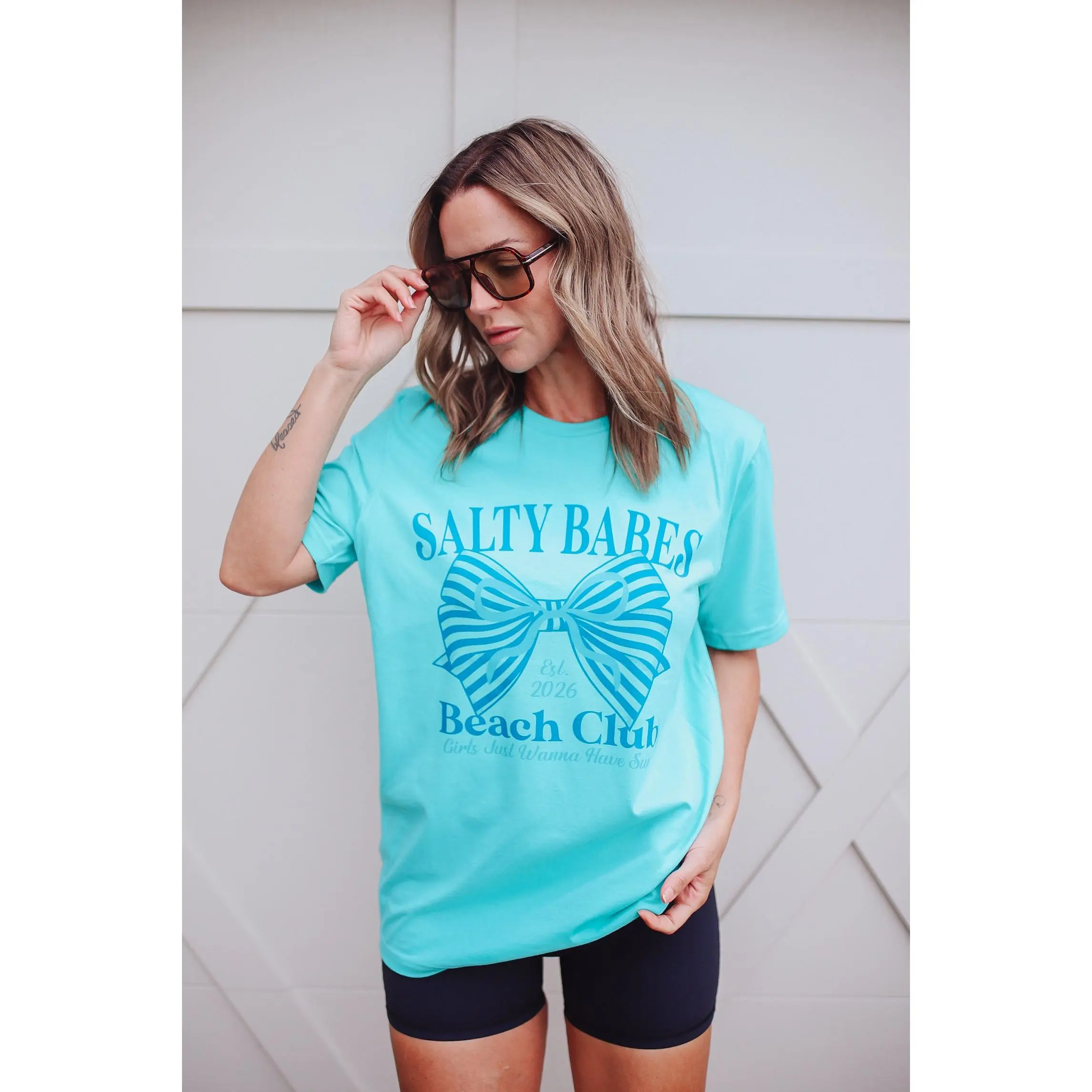 Salty Babes Beach Club Short Sleeve Tee